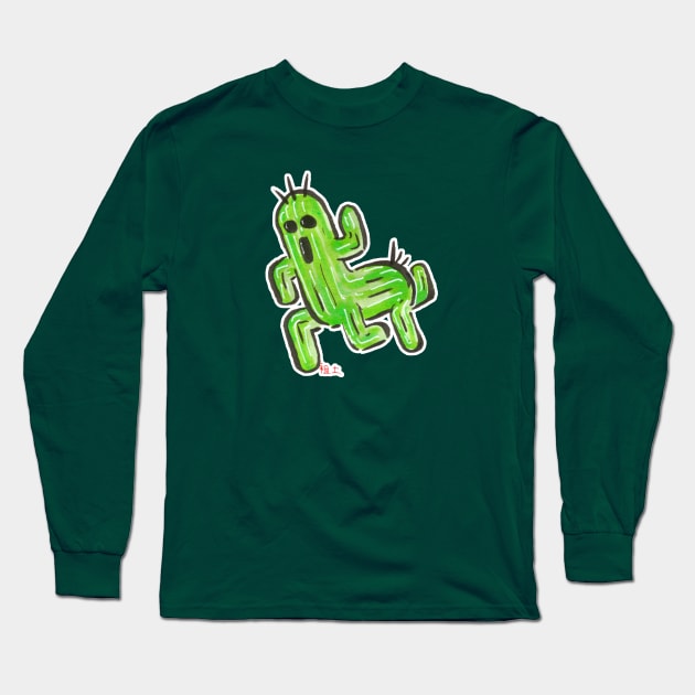 cactaurtaur Long Sleeve T-Shirt by Inhuman [webcomic]